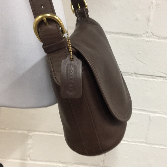 Coach Vintage Leather Crossbody in Brown - Picture 2 of 8